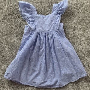 Blue and white 4/5 dress. Never worn.